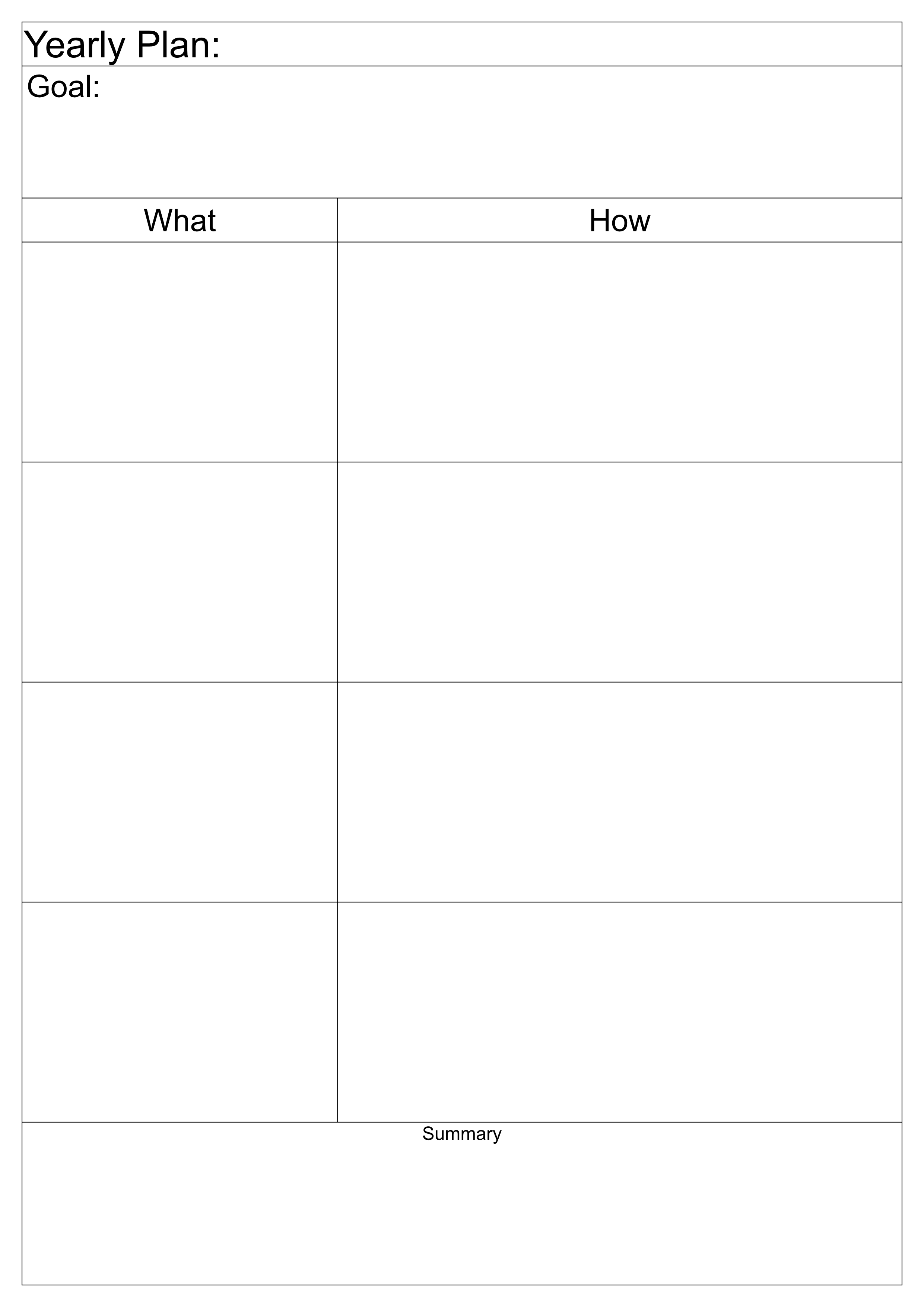 daily task template